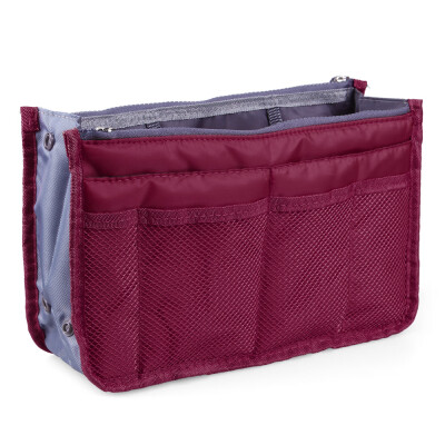 

Multi-Pocket Purse Organizer Insert Bag Outdoor Travel Toiletry Cosmetic Bag Handbag Storage Pouch