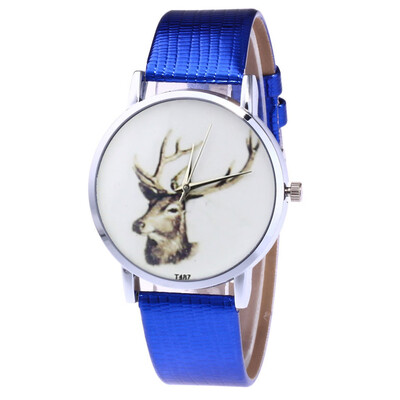 

RM Zhou Lianfa Brand New Quartz Watch Mens Leather Strap Korean Lady Student Coupl
