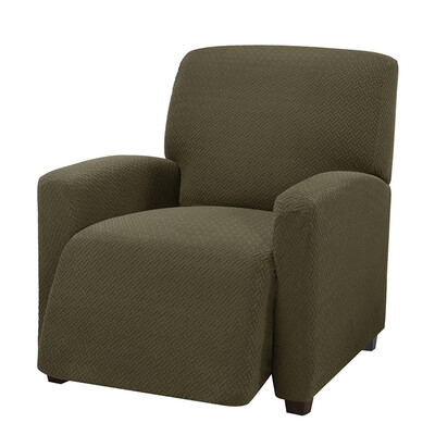 

SUPIN Jacquard 4 Pieces Stretch Recliner slipcovers Polyester&Spandex Couch Covers Slipcovers Furniture Protectors 7384