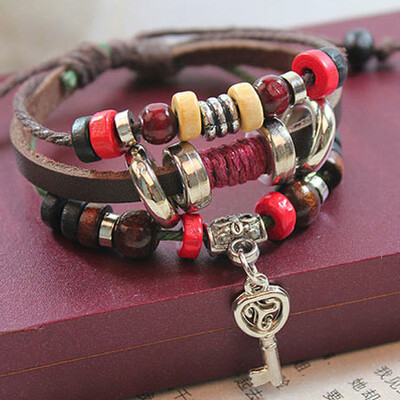 

Leather Design Bracelet Personality Edition Newest PC Newest Couple 1 Han