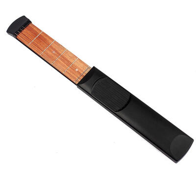 

6 Fret Strings Pocket Guitar Practice Gadget Model with Bag Pick For Beginn