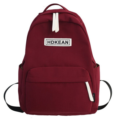 

Ancient sense of girl bag girl campus Korean version of high school shoulder bag college students set up college simple ins backpa