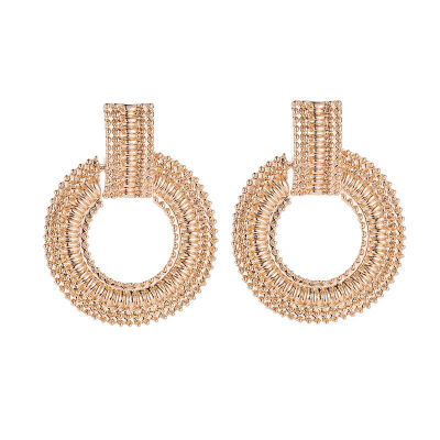 

Earrings Women Wild Metal Wild Metal Circle Temperament Geometric Not Inlaid Jewelry Earrings aretes de mujer oorbellen