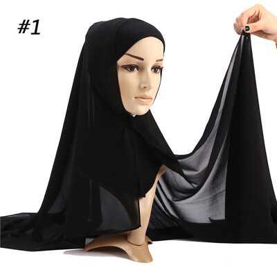 

Malaysias new convenient headband pearl chiffon with button long towel AliExpress explosion head hood