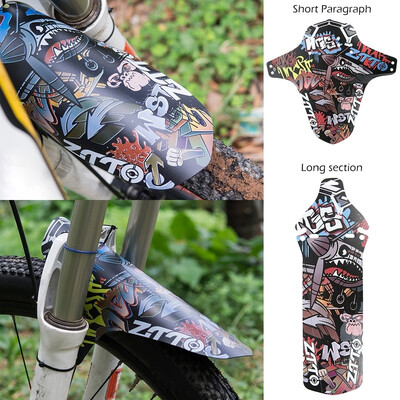 

12 Pcs Flectional MTB Tail Cycling Parts Front Rear Bike Fenders Bicycle Mudguard