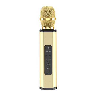 

K6 Wireles-s Microphone Karaokes Player Recording Singing Microphone BT41 Speaker Treasure Sound Singing Gift Portable Lightweigh