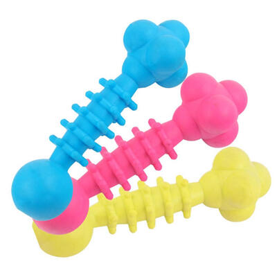 

Dog Molar Toy Puppy Pets TPR Bite Resistant Cleaning Teeth Training Ball