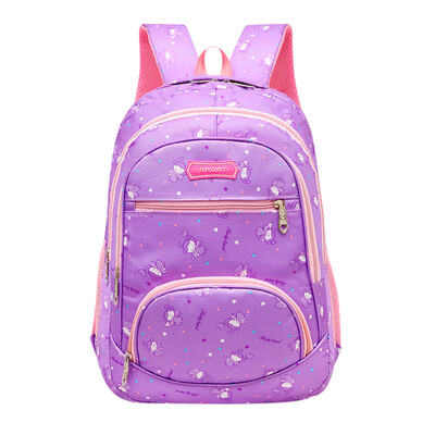 

Tailored Fashion Lady Canvas Wearable Cartoon Cute Large Capacity Backpack Student Bag