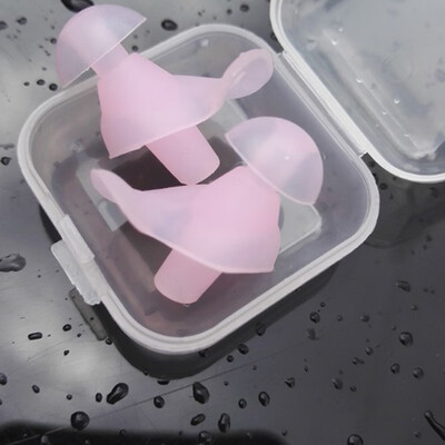 

One Pair Waterproof Swimming Silicone Ear Plug Protector Ear Plugs Protector
