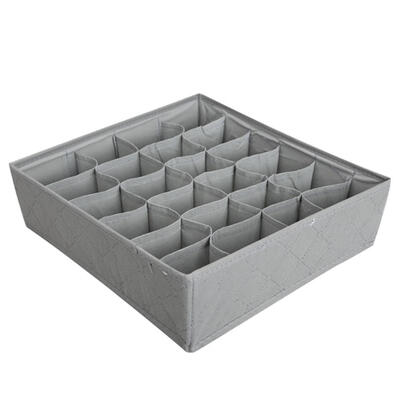 

3 in 1 Underwear Bras Socks Storage Organizer Box Bag Bamboo Charcoal