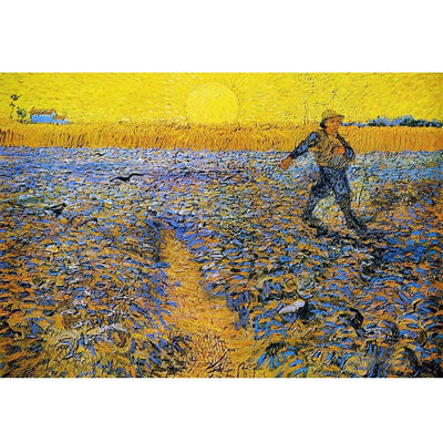 

5D DIY Full Drill Diamond Painting Field Farmer Cross Stitch Embroidery Kit
