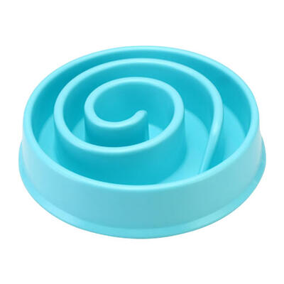 

Pet Dog Feeding Food Bowl for Puppy Prevent Obesity Slow Down Eating Dish