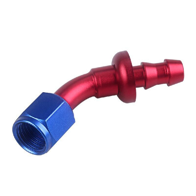 

Push Lock Hose End Fitting AN4 Push-On Hose End 180 Degree
