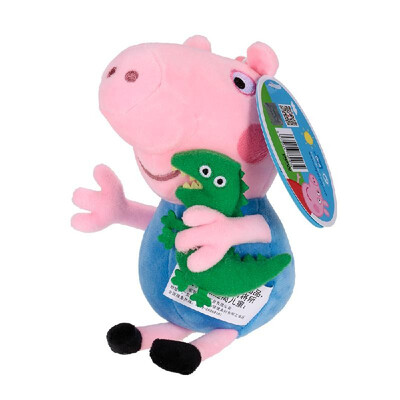 

Original Brand Peppa Pig George Dinosaur Stuffed Plush Toy Family Party Doll Christmas New Year Gift for Kids
