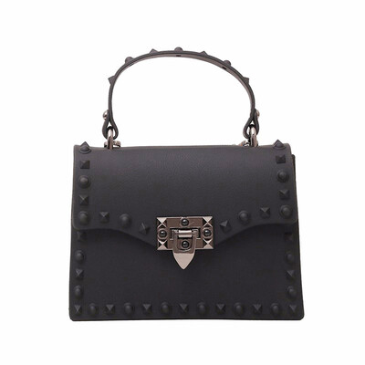 

Women Fashion Rivet Shoulder Bag Messenger Bags Ladies Pu Leather Luxury Handbag