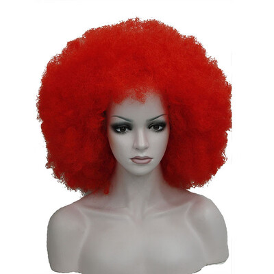 

StrongBeauty Afro Jumbo Festival Fans Wig clown Costume Halloween Dress Up party Wigs Synthetic Hair COLOUR CHOICES