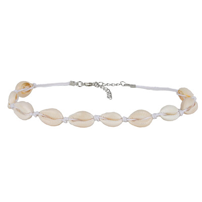 

Natural Summer Beach Shell Choker Necklace Simple Bohemian Jewelry Women Gift