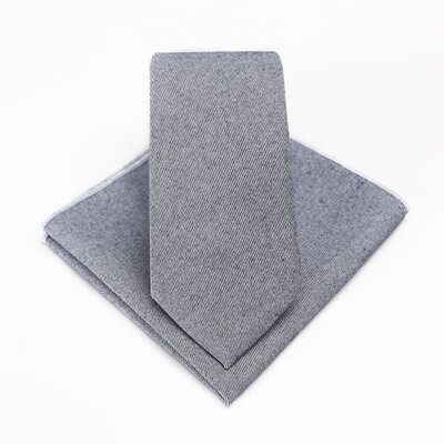 

Pure color cotton tie suit casual mens gentleman wedding groom groomsman imitation wool pocket towel tie wholesale