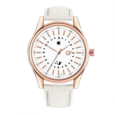 

Gobestart Hot Man Leather Watch Whatever Late Anyway Letter Watches New Pointer Glow