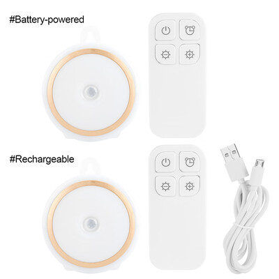 

Wireless 5 LED Night Light Remote Control Lamp for Hallway Cabinet Closet Closet Light Cabinet Light