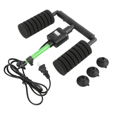 

Greensen Home Aquarium Fish Tank Mini Sponge Oxygen Pump Electric Pump Filter 220V CH Plug