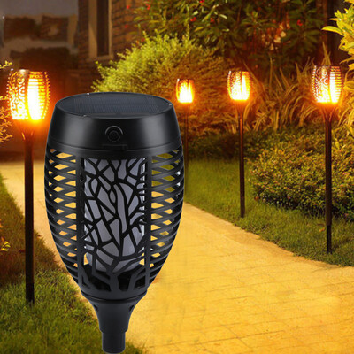 

〖Follure〗LED Solar Torch Light Flickering Dancing Flame Garden Waterproof Yard Lamp