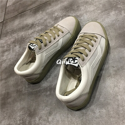 

Joker Korean pop female student Korean ins street shot Hong Kong wind canvas shoes female
