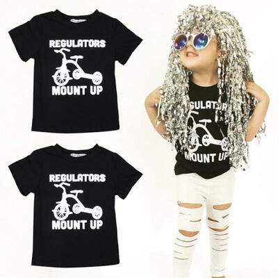 

Regulators Mount Up Toddler Kids Children Baby Boys Girls T-shirt Tops Clothes