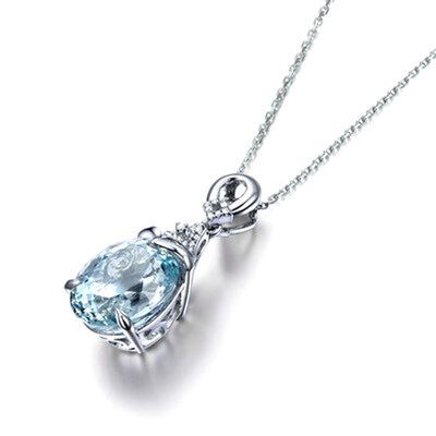 

Natural Crystal Stone Furong Stone Pendant Rose Gold Fashion Jewellery Exquisite Princess Pendant