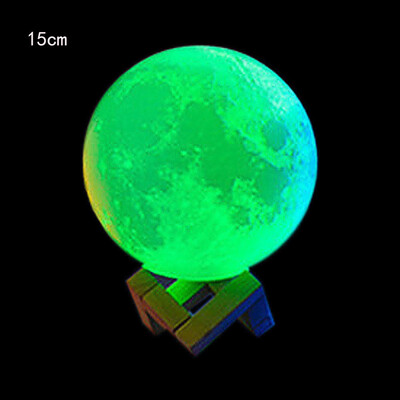 

Gobestart 3D USB Hand Shot Lights Moon Night Light Moonlight Table Desk Moon Lamp Gift