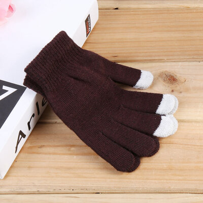 

Touch Screen Gloves Soft Winter Men Women Texting Cap Active Smart Phone Knit