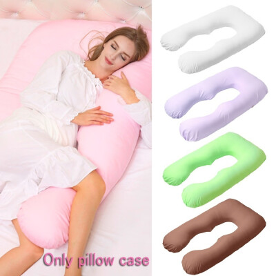 

Popular Comfort Nursing Body Support Pregnancy Maternity Cushion Pillow Cover Just A Pillow Cover