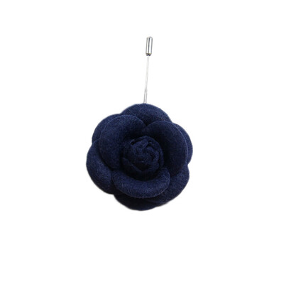 

Womens Formal Wear Dress Jewelry Handmade Cloth Brooch Rose Collar Flowers