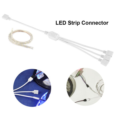 

4Pin 30cm Extension Connector Wire Cord Cable for 5050 3528 RGB LED Strip Lights 4 Pin Extension Connector LED Strip Connector