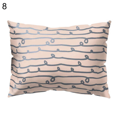 

Fashion Flower Plant Pillow Case Cushion Cover Sofa Bed Car Cafe Office Decor