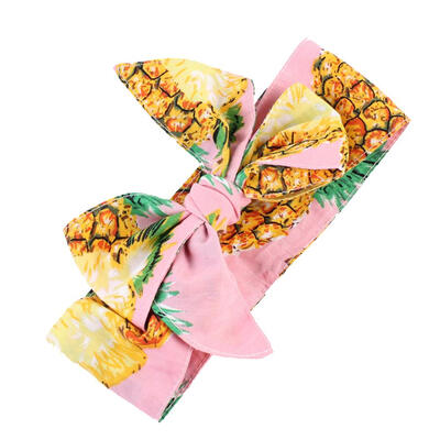 

DIY Baby Headband Infants Toddler Hair Band Floral Print Headwear Accessory