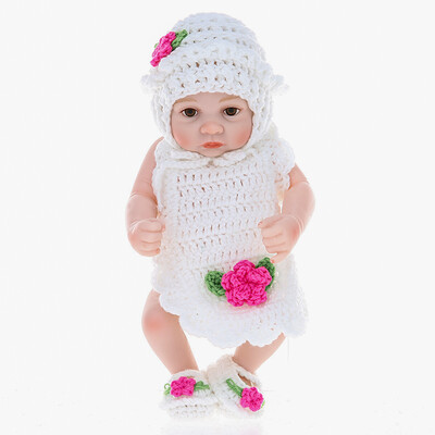 

Romacci 16in Reborn Toddler Cute Little Girl Doll Kids Gift Babygirl Friend with Feeding Bottle