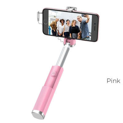 

HOCO K9 Graceful Mini Retractable Metal Sefie Stick For Android IOS