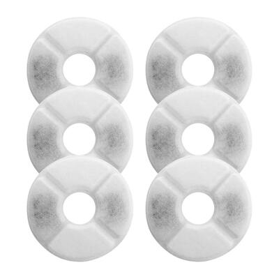 

6pcs Activated Carbon Replace Filter for Pet Water Fountain Drink Dispenser