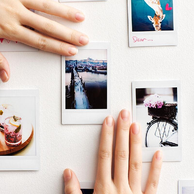 

Fujifilm Instax Mini Camera Instant Film Photo Paper White Frame for Fujifilm Instax Mini 987s2550s7090 for SP-1SP-2 Smartp