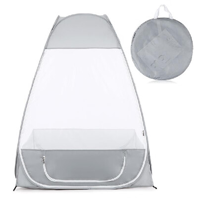 

Outdoor Mosquito Net Meditation Camping Tent Single Sit-in Free-standing Shelter Cabana Quick Folding Camping Tent
