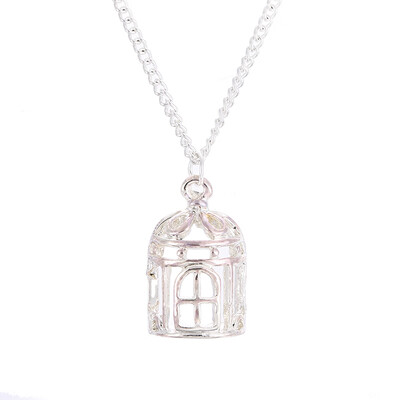 

Fashion Jewelry New Arrived We Are Family House With Cross Necklace Pendant For Women