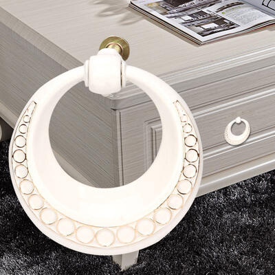

Greensen European Single Hole Ring Circle Handle Cabinet Drawer Wardrobe Door Pull Knob Furniture Pulls