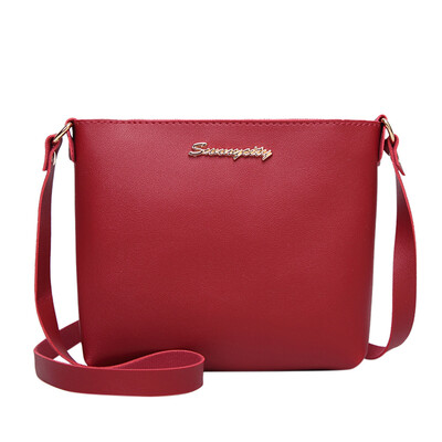 

Tailored Women Fashion Solid Color Messenger Bag Crossbody Bag Phone Coin Bag Black
