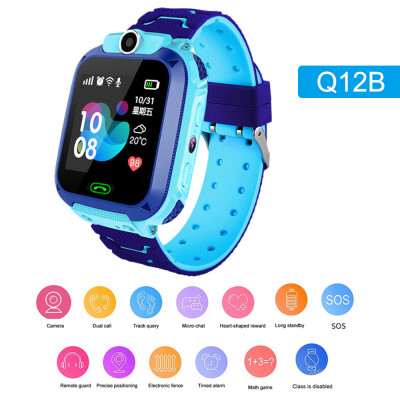 

Intelligent Kids Watch Q12B Smartwatch Phone Watch for Android IOS 2G SIM Card