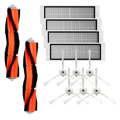 

Dust Catcher Accessories Set with 6Pcs Side Brush 4Pcs HEPA Filter 2Pcs Main Brush Suitable for Vacuum Cleaner Xiaomi 1 Xiaomi 1S