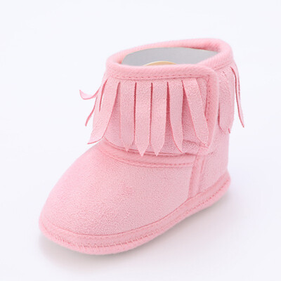 

Newborn Warm Boot Infant Baby Girls Boys Autumn Winter Boots Slip-On Baby Boots 0-18M