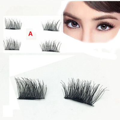 

〖Follure〗1 Pair 3D Magnetic False Eyelashes Lashes Reusable False Magnet