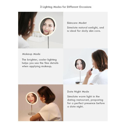 

Xiaomi Yeelight LED Makeup Mirror Dimmable Smart Sensor Vanity Cosmetic Too