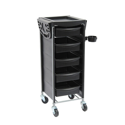 

New Beauty Salon Trolley hair Spa Styling Station Equipment Rolling Storage Tray Cart A139